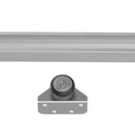 Modern Sliding Barn Door Hardware Kit Track System Gear Set Divider