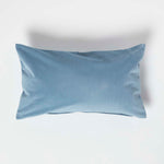 Velvet Cushion With Microfibre Insert | 30cm x 50cm | Blue