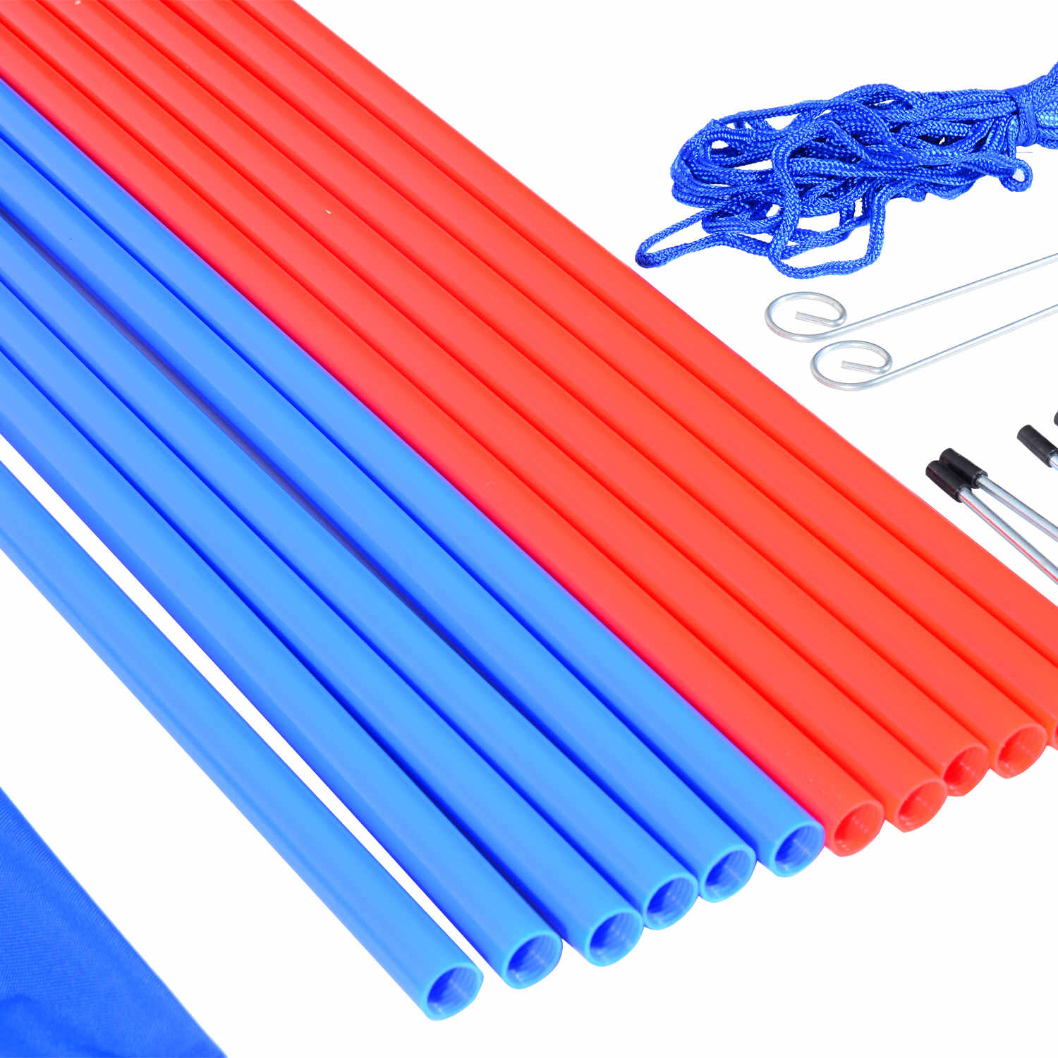 Pet Agility Set Training Dogs Outdoor Outward Play Adjustable Pole