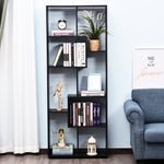 Multipurpose 8 Grid Bookshelf Decorative Shelf | One Size | Black