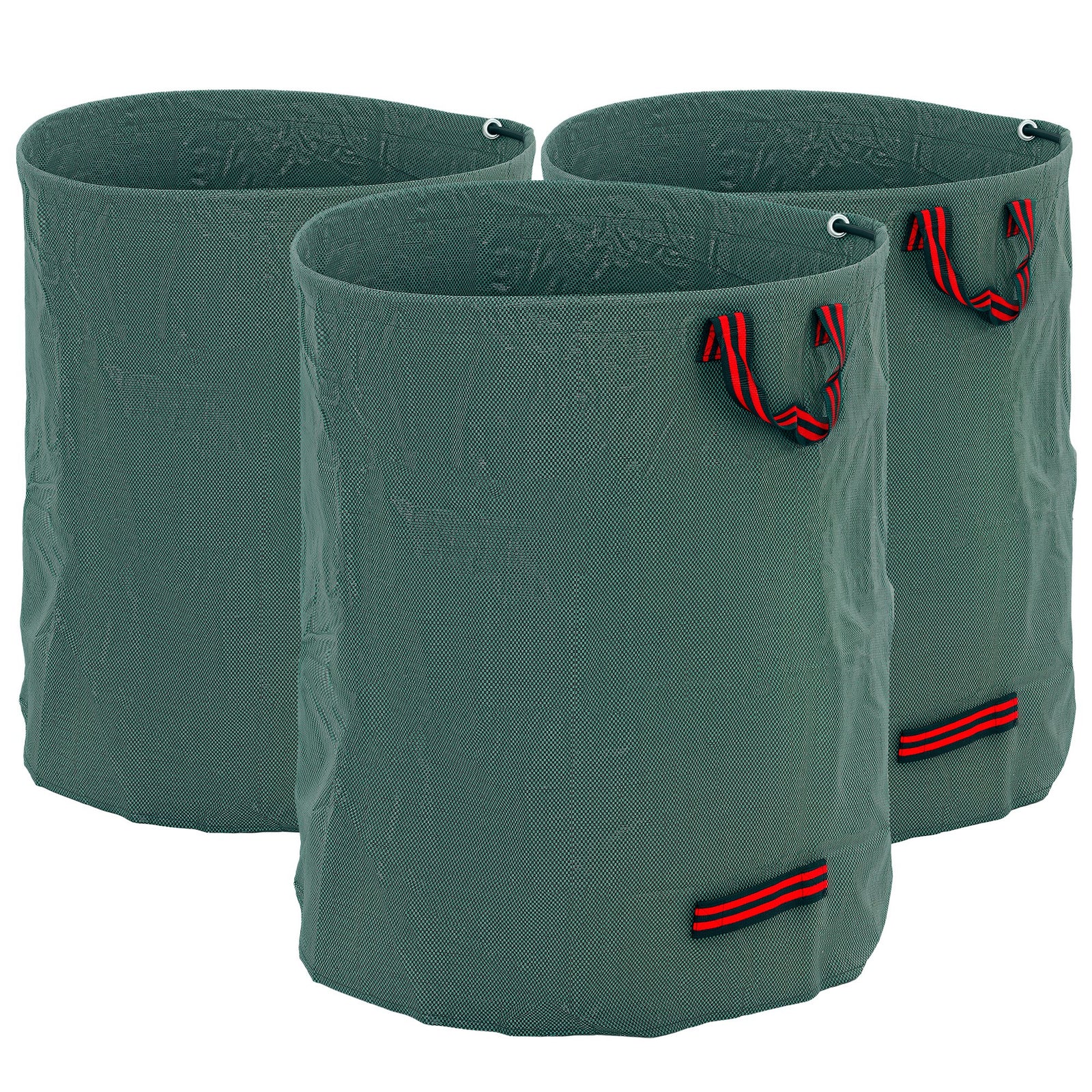 300l Foldable Garden Waste Sacks, Green