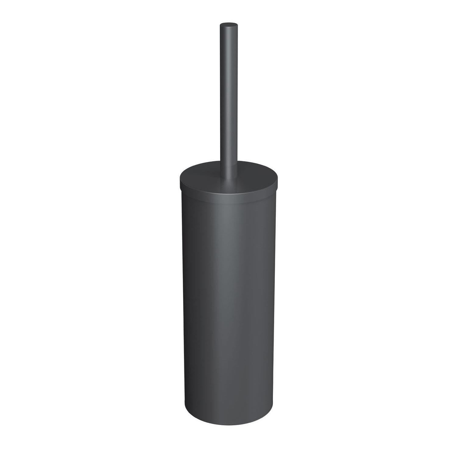 Toilet Brush, Free-standing, Matt Black, Logic Collection