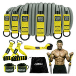 Centra Resistance Bands 12pc Heavy Exercise Bands Strength Training Home Gym