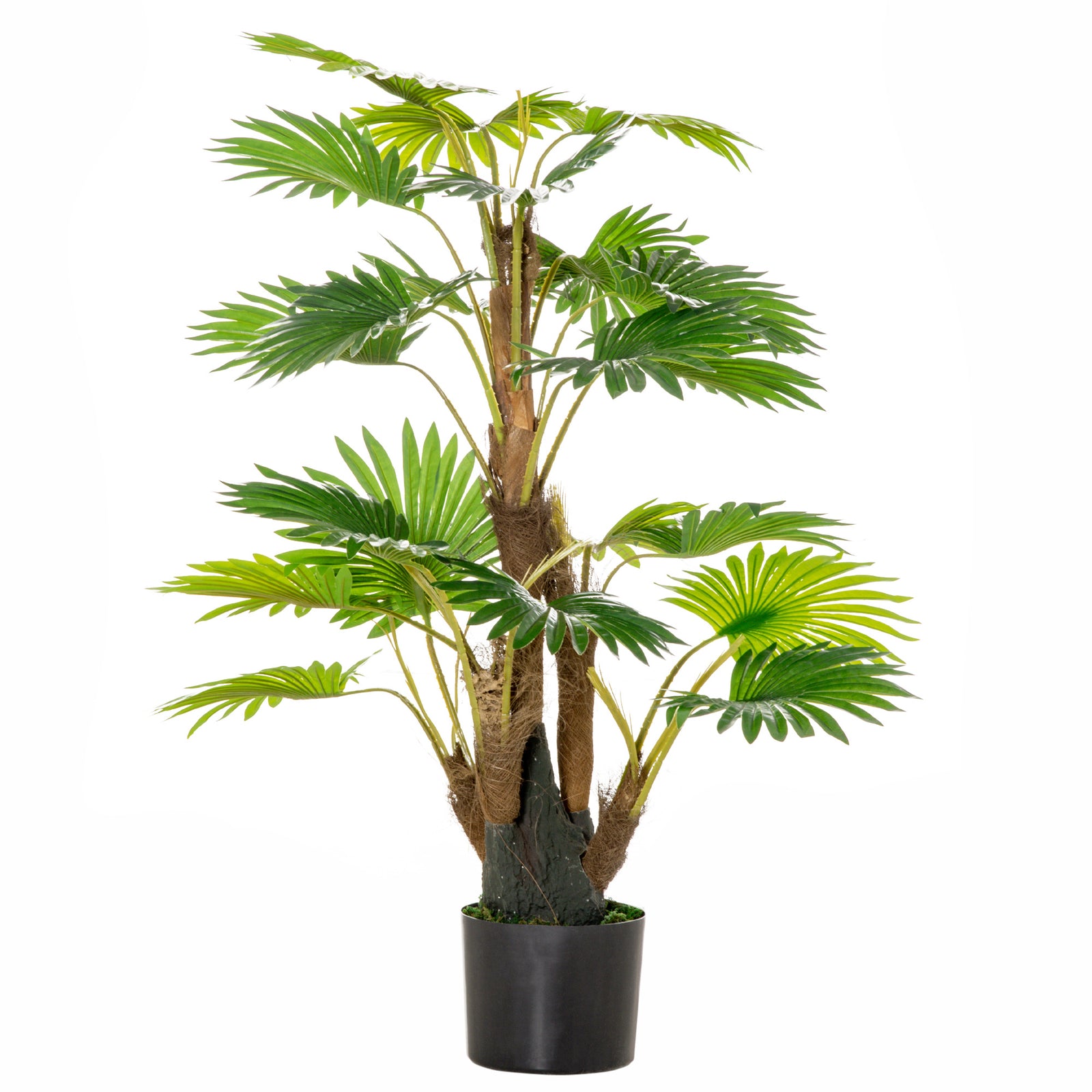 Artificial 135cm Palm Tree Fake Plant In Pot Indoor Outdoor