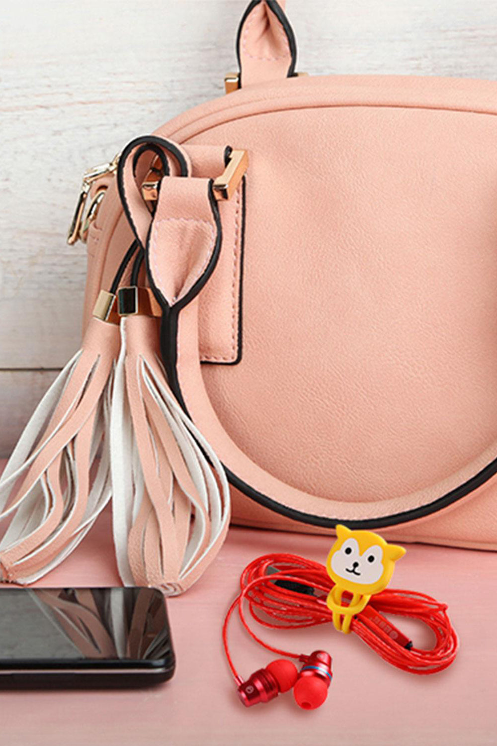 Cartoon Cord Cable Organiser | Yellow