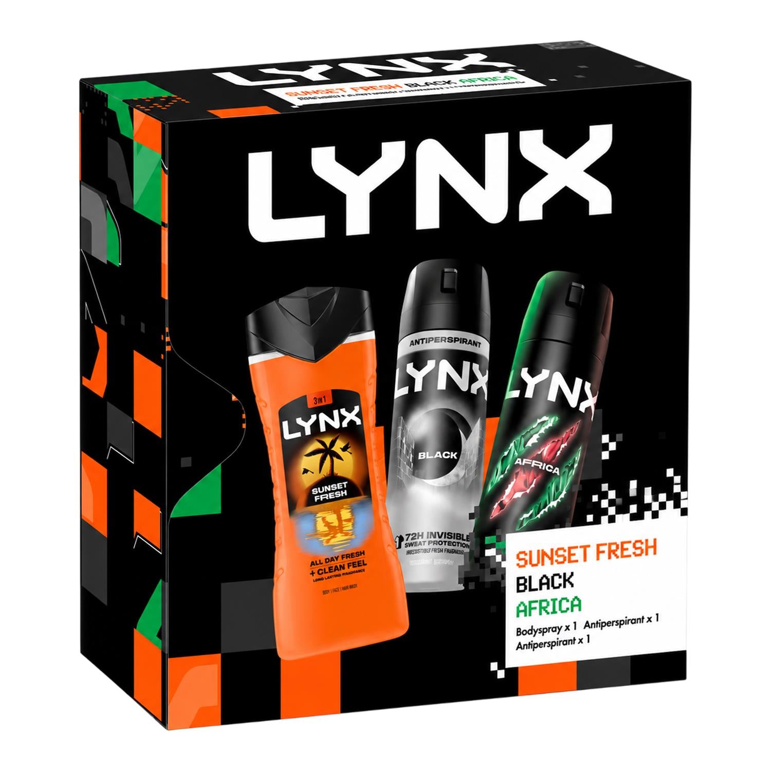 All Stars Trio Gift Set: Wash, Spray & Antiperspirant | Set of 1
