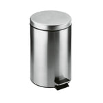 Bathroom Or Kitchen Bin 12l Silver Anti-corrosion Architect S+ Collection