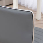 Ergonomic Executive Chair Armless | Dove Gray