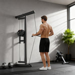 Wall Mounted Crossover Cable Machine Lat Pull Down Machine
