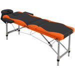Portable Massage Table Beauty Therapy Couch Bed Spa | One Size | Orange