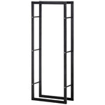 Metal Firewood Rack Elevated Design 150H x 60Wcm