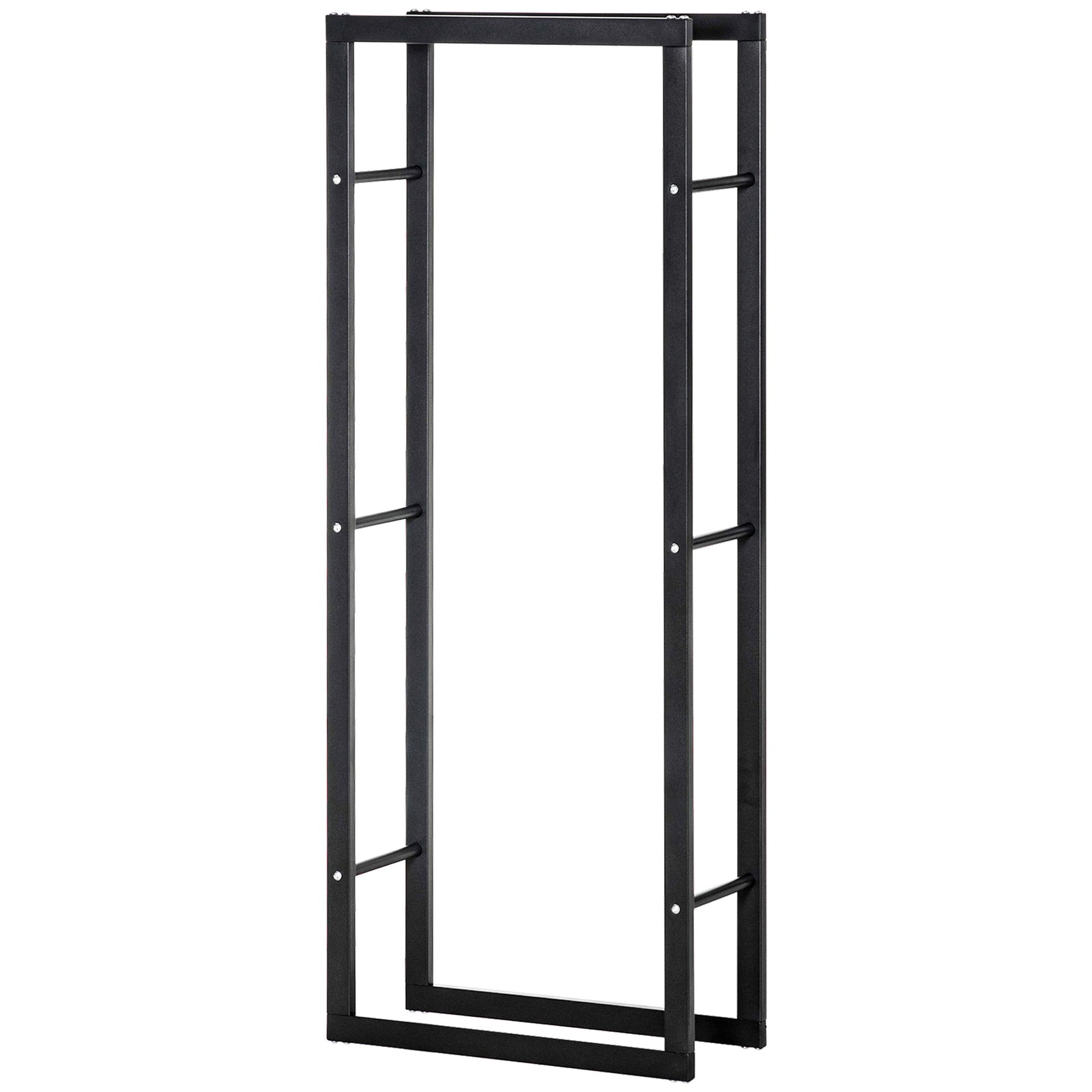 Metal Firewood Rack Elevated Design 150H x 60Wcm