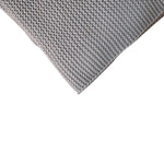 Double Knitted Throw | Grey