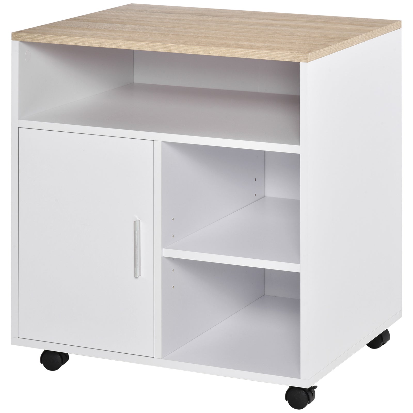 Multi-storage Printer Unit Office Organisation 5 Compartment | One Size | Natura