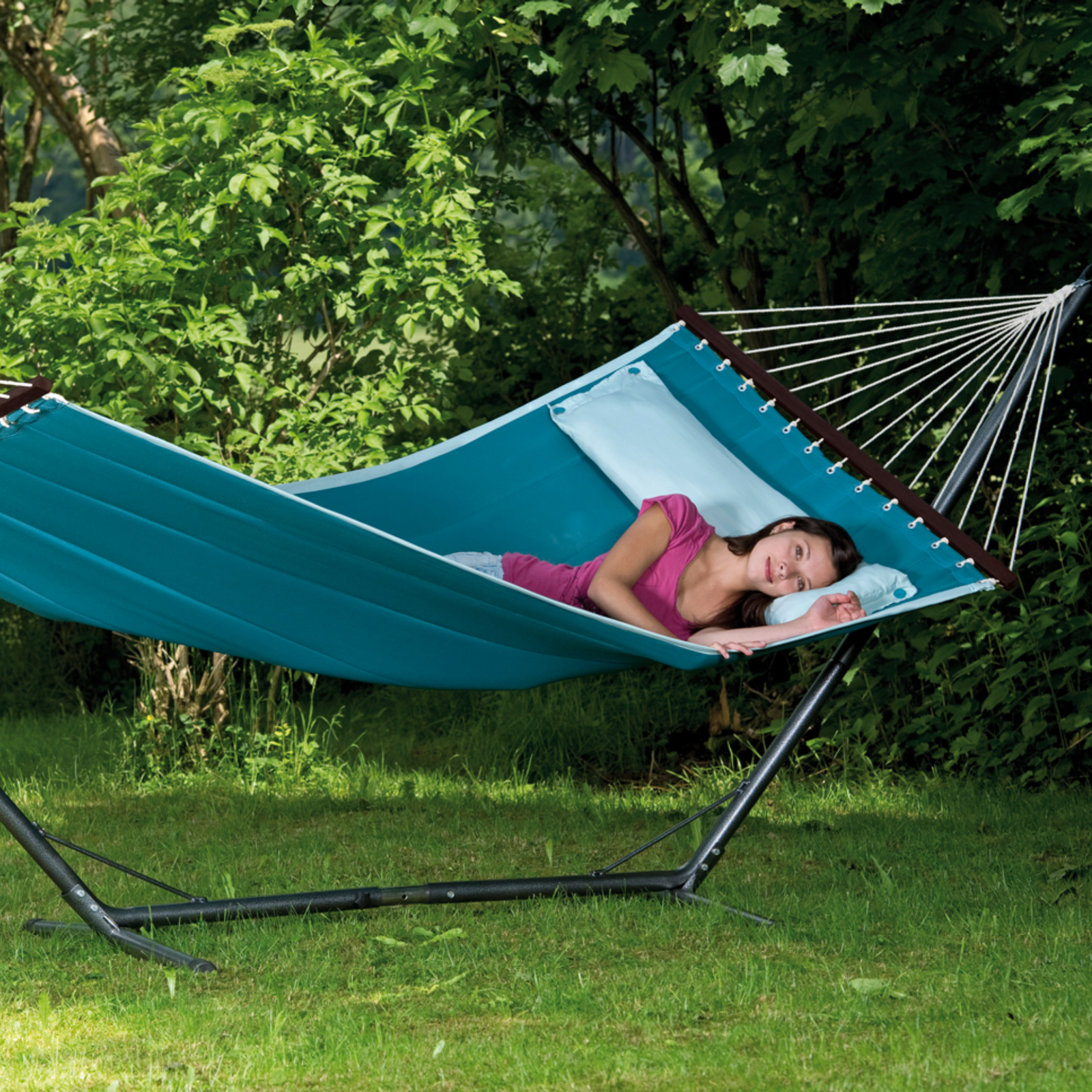 American Dream Double Garden Hammock - Petrol