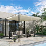 Pergola Shade Cover Replacement Canopy For 3/4 X 3(m) Pergola | Medium | Cream