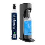 Omnifizz Soda Maker, Sparkling Water Maker With 60l Co2 Canister | Set-of-1 | Black