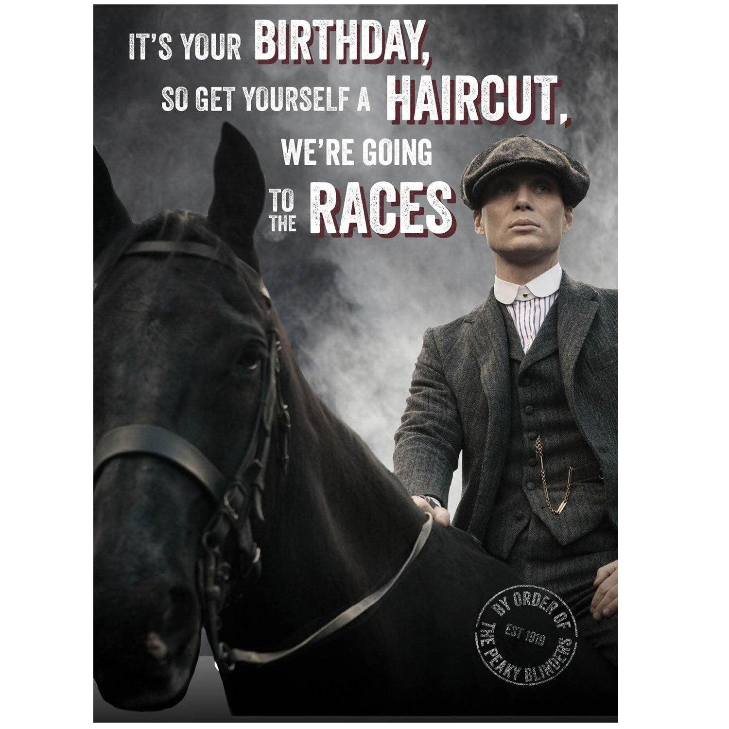 Races Birthday Card Official Product