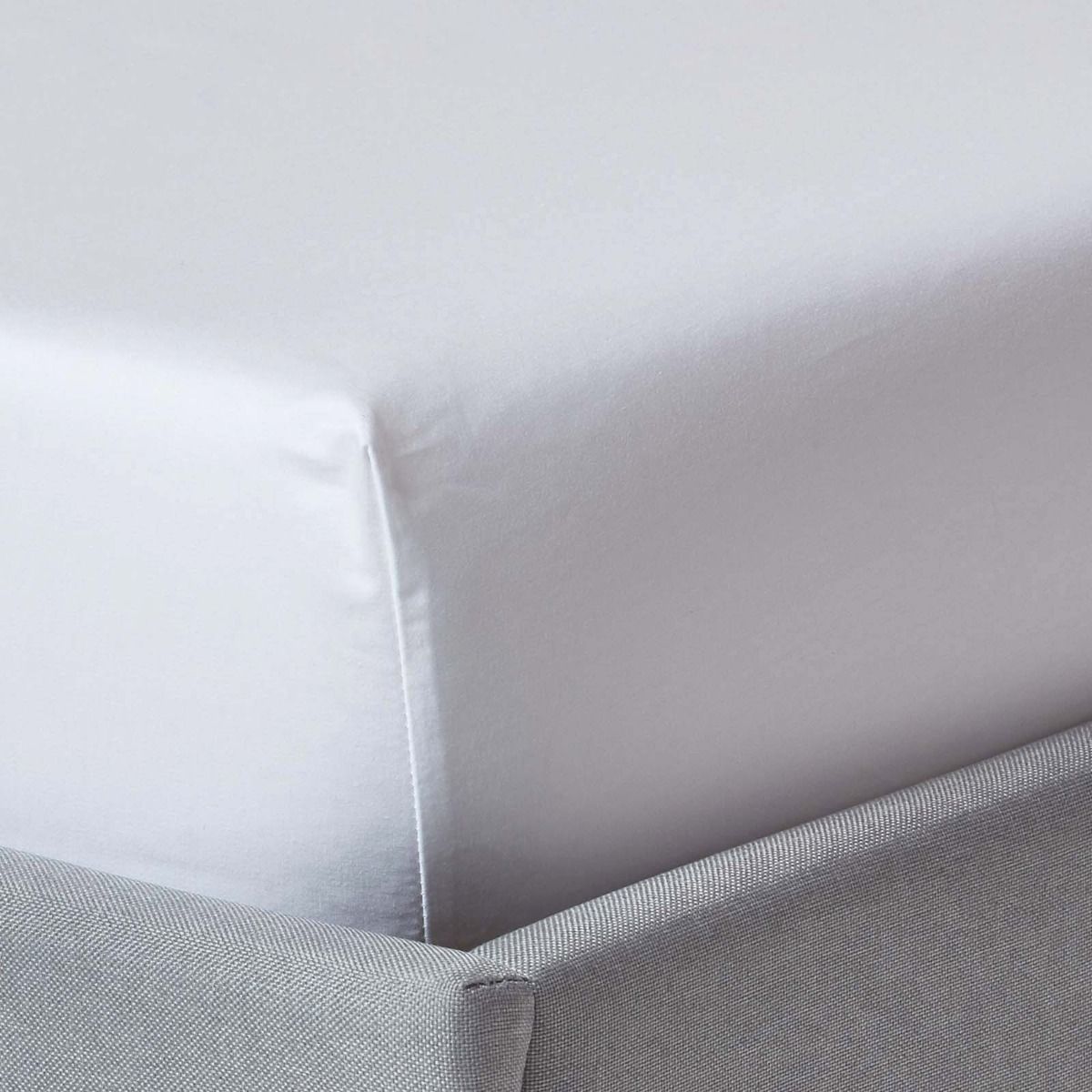 Egyptian Cotton Deep Fitted Sheet 1000 Tc | Super King | White