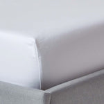 Egyptian Cotton Deep Fitted Sheet 1000 Tc | King | White