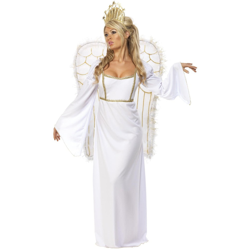 Angel Costume, Deluxe, With Crown | Large