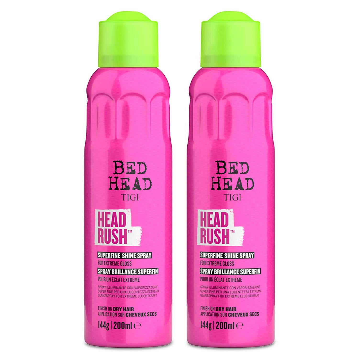 Headrush Hair Spray For Smooth & Shiny Hair, 200 Ml, 2pk