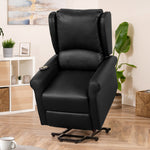 Corcoran Electric Riser Recliner With Massage And Heat | Black