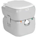 Portable Toilet W/ Detachable Tanks For Camping