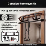 Pull Up Bar Doorway Chin Up Bar Home Strength Gym Heavy Duty Non Slip