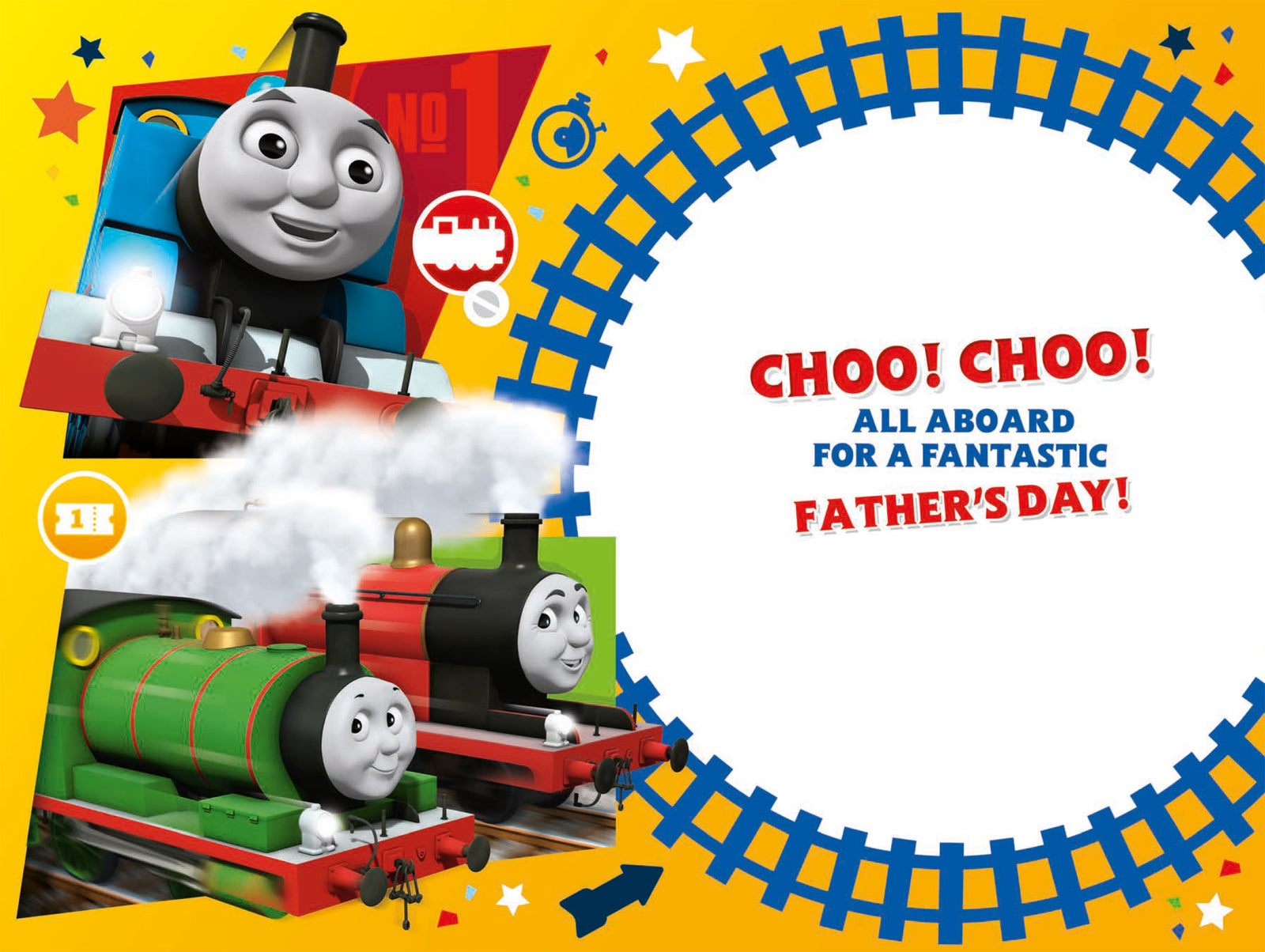 No.1 Daddy' Father's Day Card Official Product