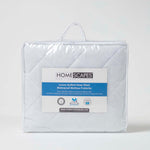 Quilted Waterproof Mattress Protector | European Single | White