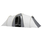 4-6 Man Tunnel Tent, Camping Tent W/ Bedroom, Living Area | Multi Colour