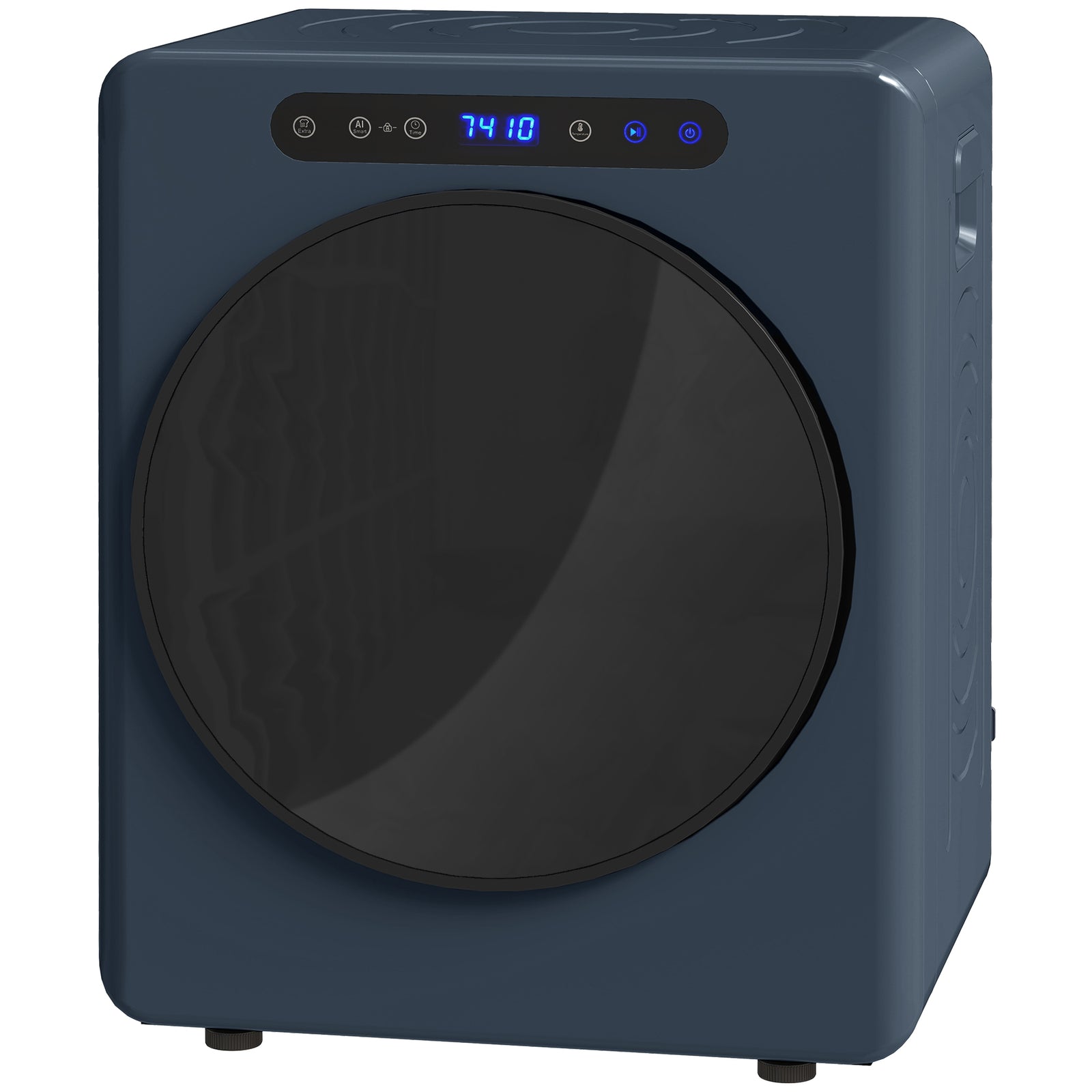 HOMCOM 5kg Portable Vented Tumble Dryer Machine With Timer, 6 Heat Settings