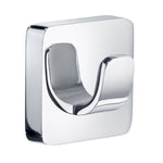 Polished Chrome Towel Hooks Wall Mounted Bathroom Storage | Single | Polished Chrome