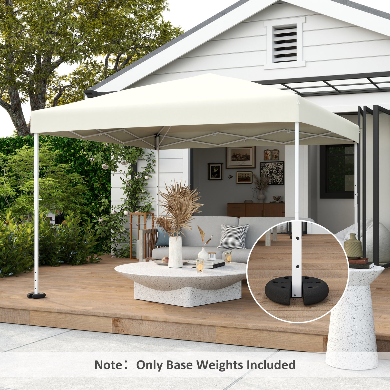 Tent Weight Base 4pcs Gazebo Foot Leg Pole Anchor Weights