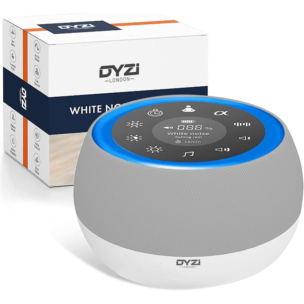Dyzi Rgb Night Light With White Noise For Baby Toddler Adult Therapy
