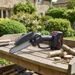 Breeins 8-inch Auto Oiling Cordless Electric Chainsaw Kit