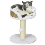 Cat Tree Tower Activity Centre With Scratching Posts | White