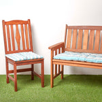 Striped Bench Cushion 2 & 3 Seater | 2 | Blue