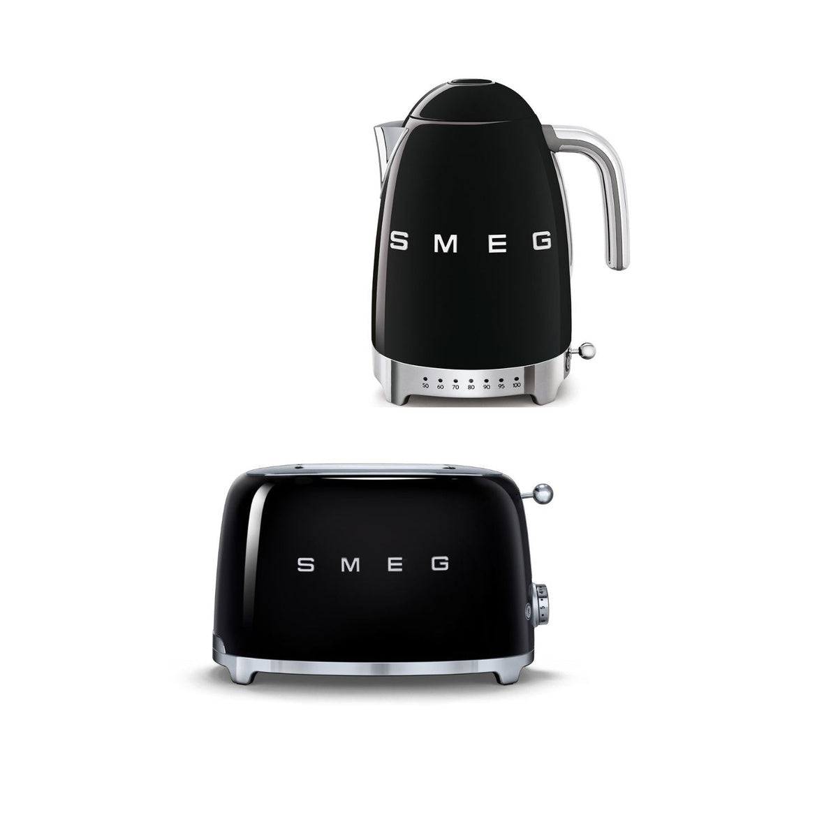 Tsf03, Klf04 4-slice Toaster & Variable Temperature Kettle | Black