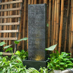 Outdoor Wall Standing Fountain Water Feature Fountain Stone