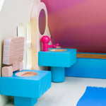 Wooden Dolls House Furniture Set, Includes 27 Play Pieces