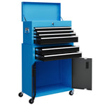Top Chest And Roller Cabinet Combo Metal Tool Cabinet | Blue
