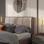 HOMCOM Led Wall Lamp 2 Pack, Modern Indoor Geometric Wall Light, Gold Tone
