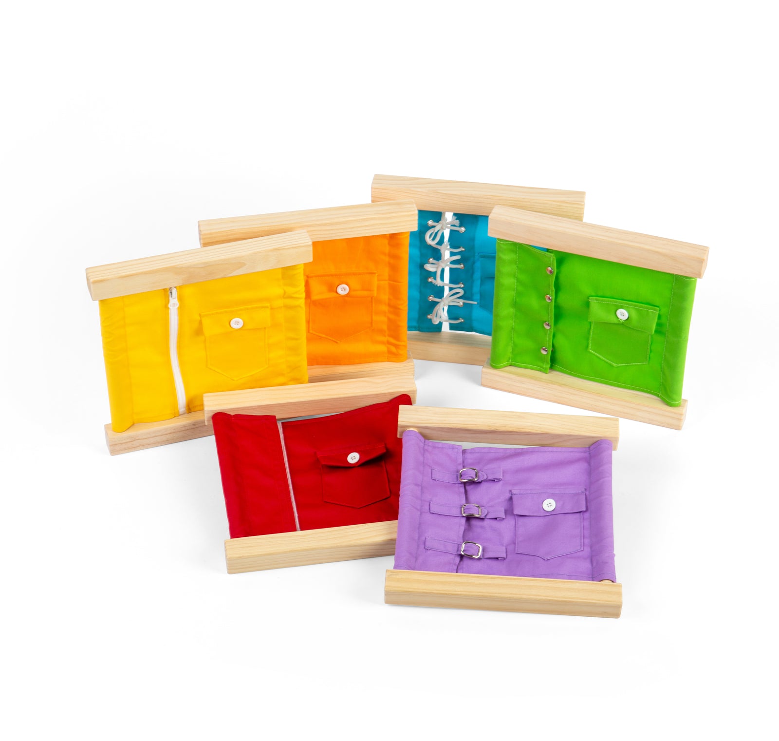 6pcs Wooden Fastening Frames