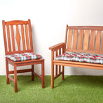 Tartan Check Bench Cushion 2 & 3 Seater | 2 | Red
