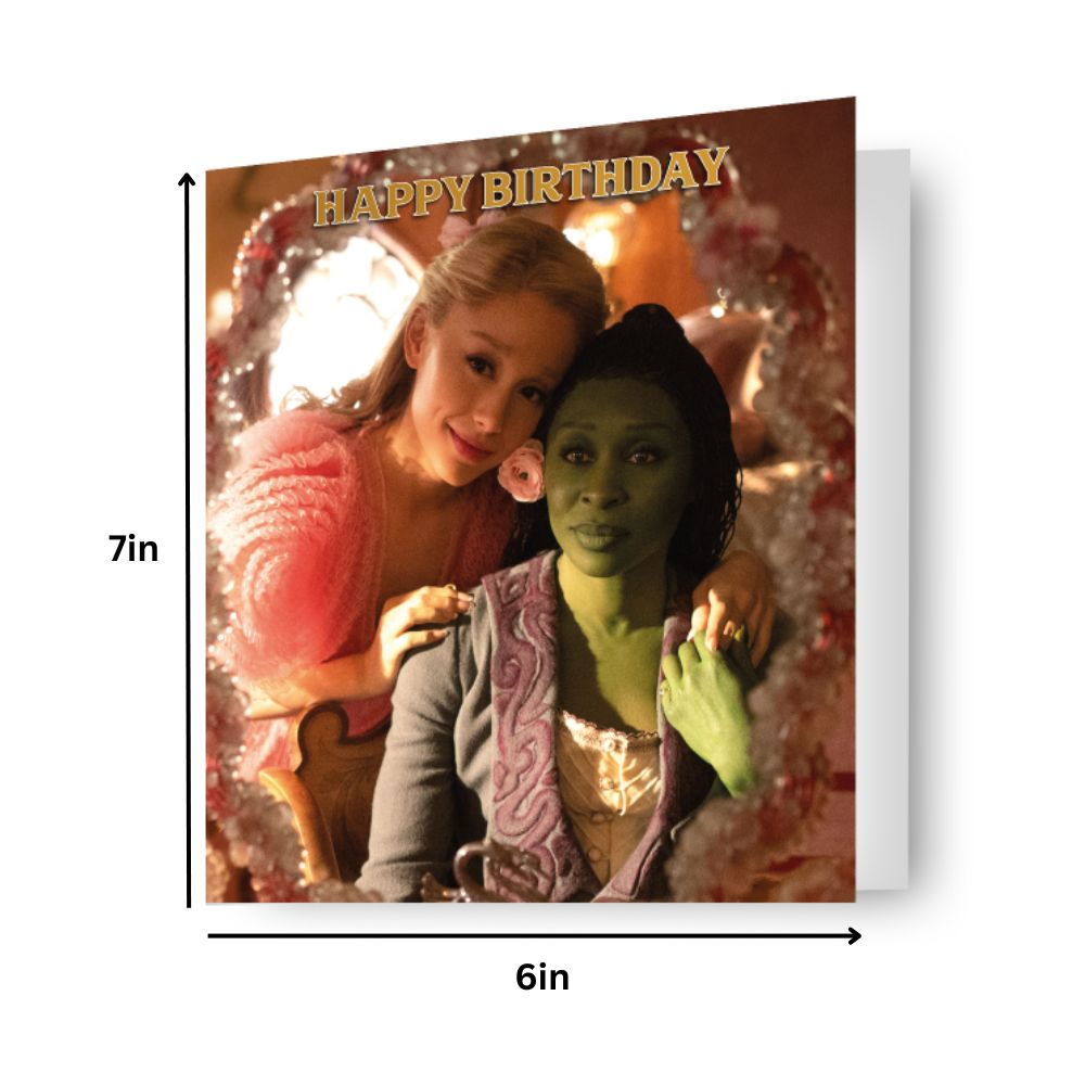 Wicked Birthday Card Official Product