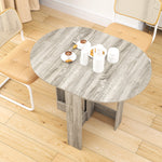 Folding Drop Leaf Dining Table Foldable Dinner Table
