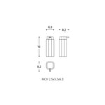 Soap Dispenser, 370ml Capacity, Chrome, Line Collection