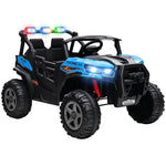 24v Electric Ride On Car, 2-seater Kids Electric Truck | Blue